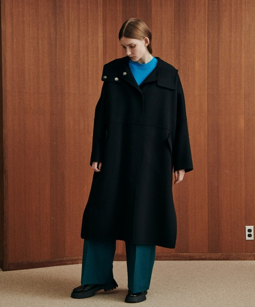 LE CIEL BLEU（ルシェルブルー）の「フードオーバーコート / Hooded