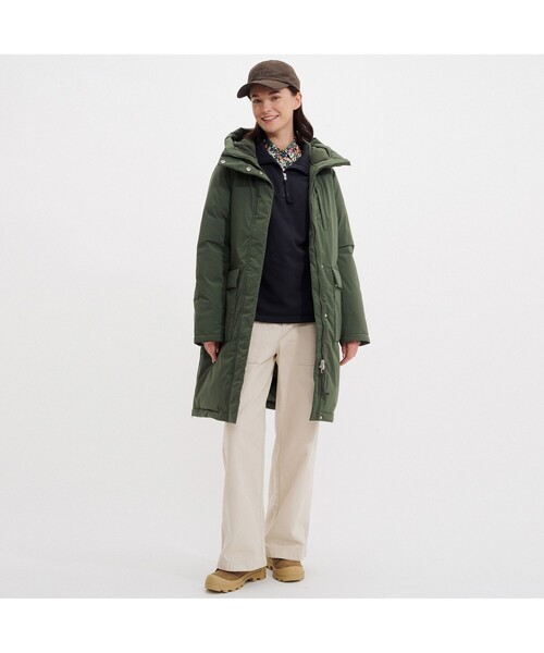 AIGLE（エーグル）の「撥水 ロングダウンジャケット（ダウンジャケット