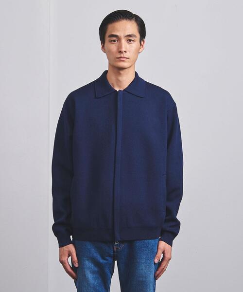 UNITED ARROWS（ユナイテッドアローズ）の「ニットポロ ジップ