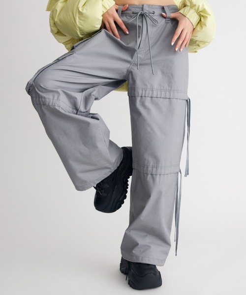 SLY（スライ）の「ASYMMETRY CARGO PT アシンメトリー カーゴパンツ