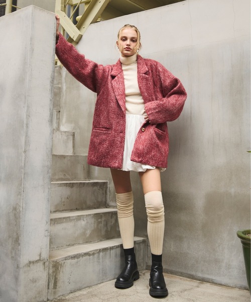 loin nuit（ロワンニュイ）の「shaggy coat / シャギーコート