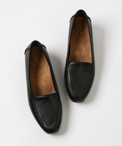 Keesha Luca / キーシャルカ (ブラックレザー)（ローファー）｜Clarks