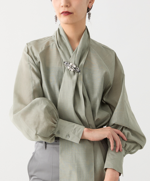 VERMEIL par iena（ヴェルメイユパーイエナ）の「オーガンジーボウタイ