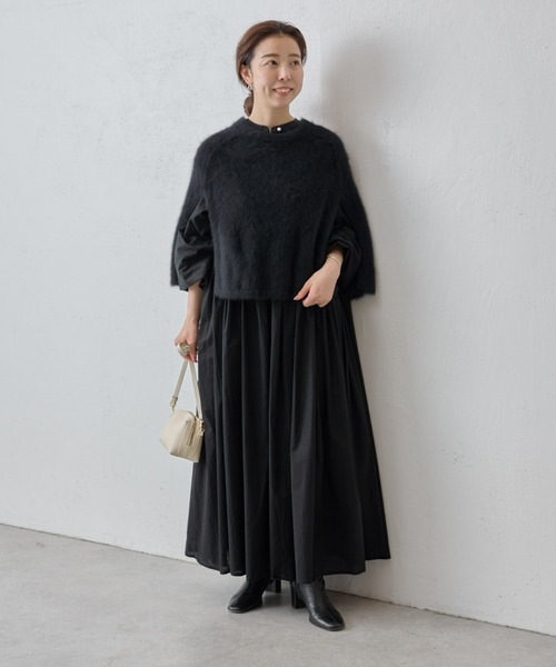 BEARDSLEY（ビアズリー）の「パールボタンギャザーワンピース