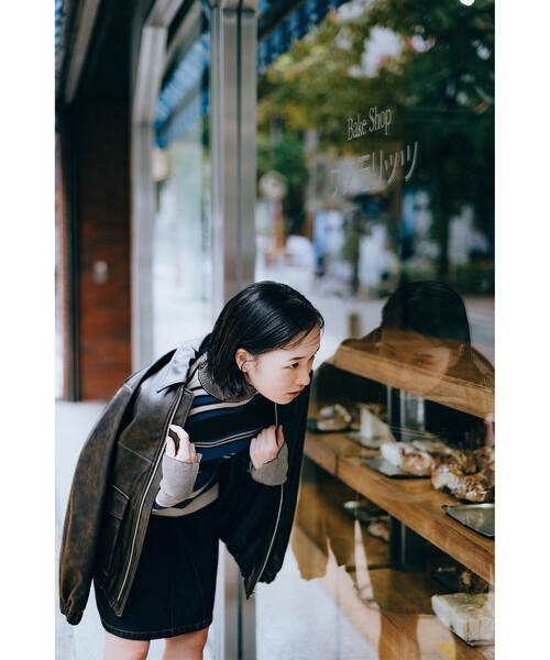 Ray BEAMS（レイビームス）の「フェイクレザー フライト ジャケット