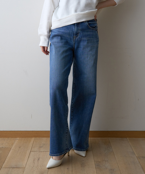 RED CARD/レッドカード】35th Anniversary Wide ワイドデニム（デニム