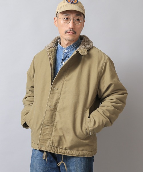 WAIPER.inc（ワイパーインク）の「USED加工 U.S.NAVY N-1 デッキ