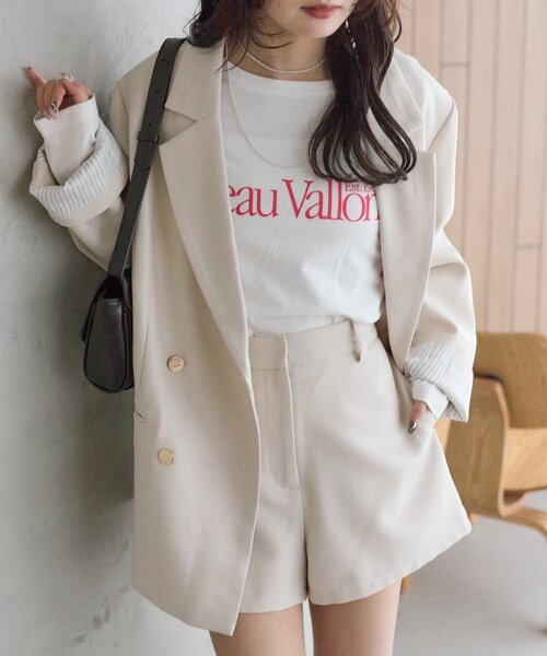 ホワイト シャビーシックス タンドミラー ヴィンテージ加工 0923-011