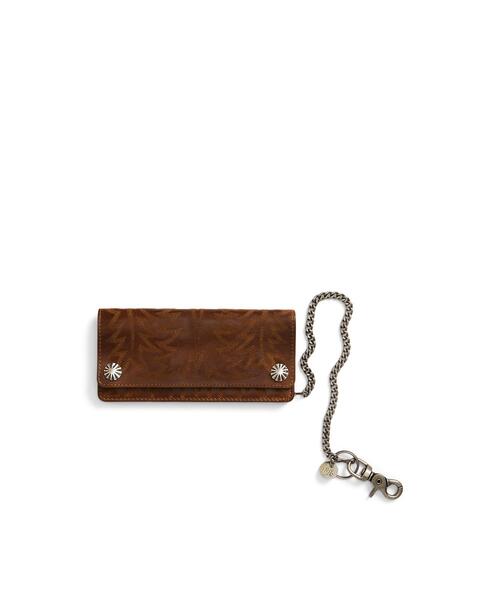 RRL（ダブル アール エル）の「ウエスタン レザー チェーン ウォレット