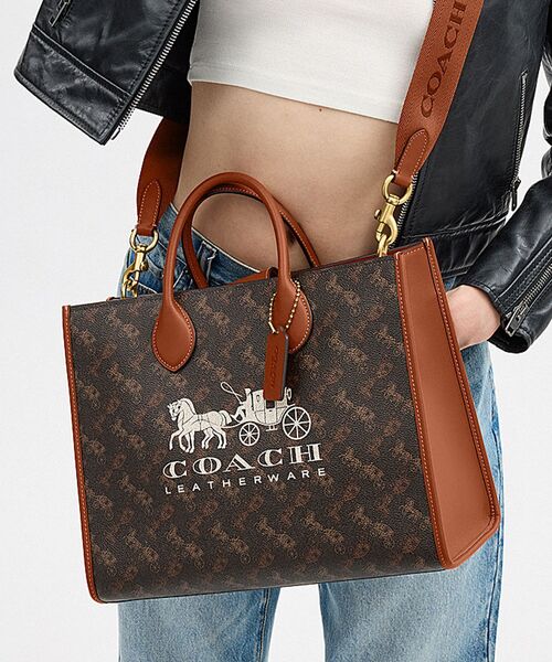 COACH（コーチ）の「エース トート 35・ホース アンド キャリッジ