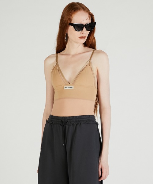 シアートリムキャミソール / Sheer Trim Camisole（キャミソール