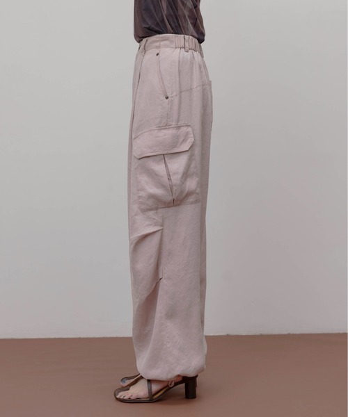 バイオ加工 アウトポケット カーゴパンツ Eimee Law│Eimee Law