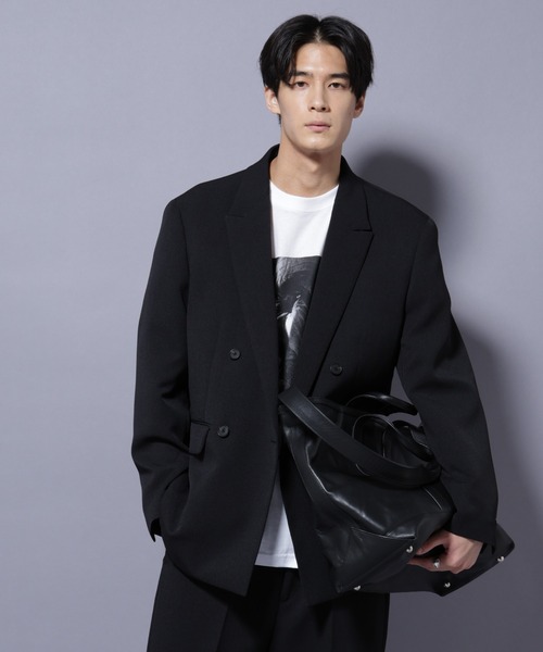 セール】Reflax(R) ダブルクロスウェザーダブルブレストジャケット