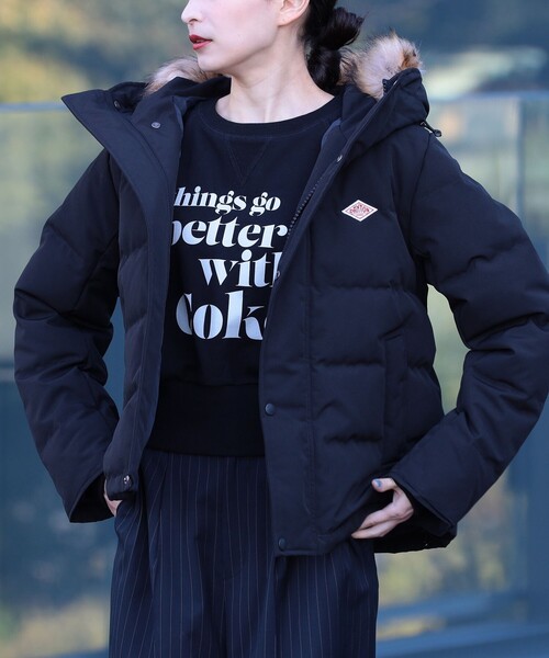 Ray BEAMS（レイビームス）の「DANTON / ファー付き ダウン ジャケット