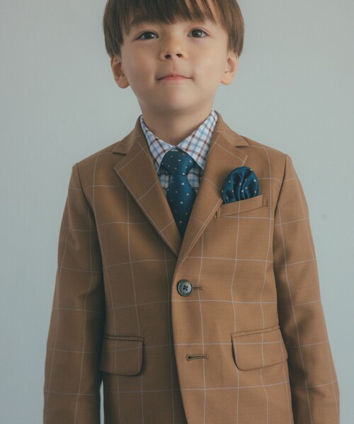 ウィンドペン チェック ジャケット / キッズ 110cm-130cm（スーツ