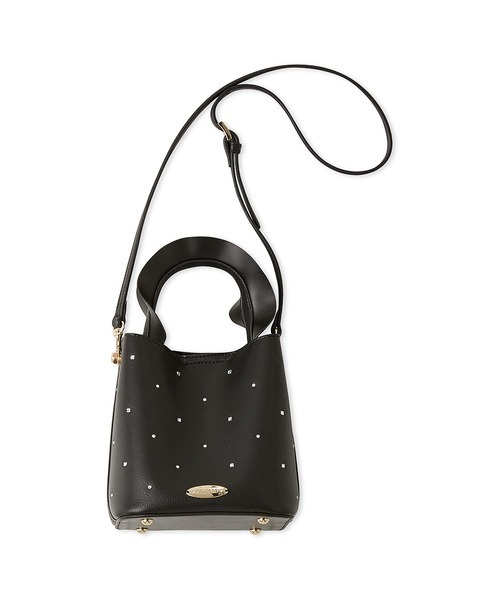 CELFORD（セルフォード）の「クリスタルドットワンハンドルバッグ