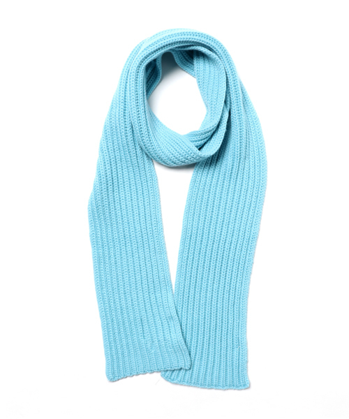 CORGI（コーギ）の「Corgi カシミヤリブニットマフラー（マフラー