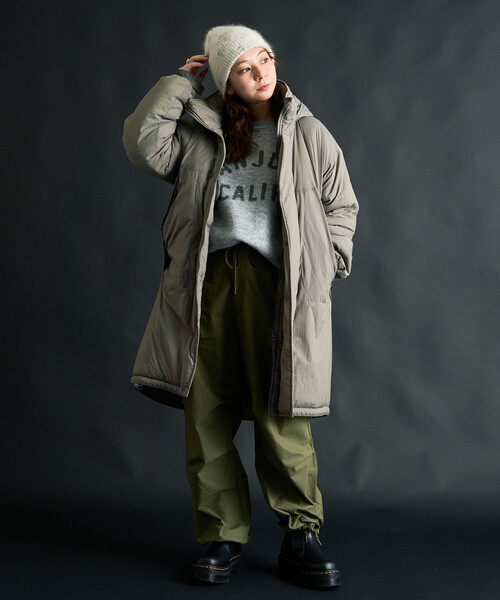 セール】PRIMALOFT モンスターパーカー ロング/プリマロフト（ダウン