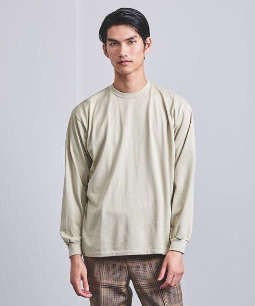 AURALEE（オーラリー）の「＜AURALEE（オーラリー）＞ ﾛﾝｸﾞｽﾘｰﾌﾞ T