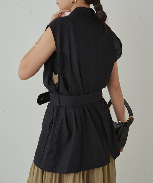 LOUNGEDRESS（ラウンジドレス）の「ミリタリージレブルゾン（ベスト