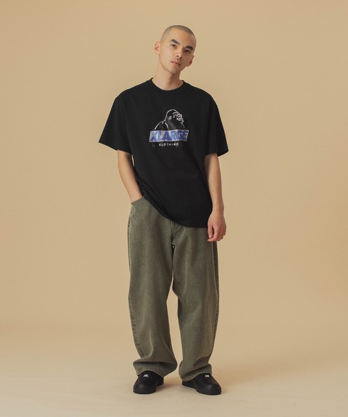 RHINE STONE SLANTED OG S/S TEE（Tシャツ/カットソー）｜XLARGE