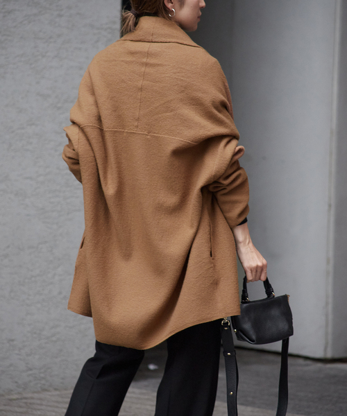 FRAMeWORK（フレームワーク）の「圧縮ウールショートガウン