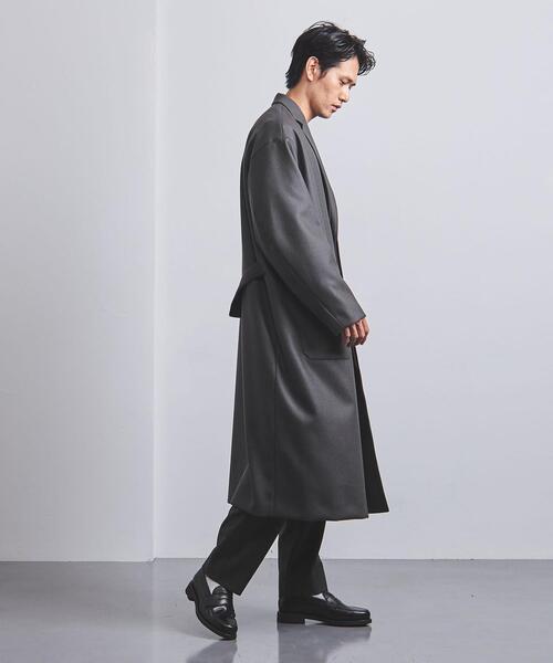 HYKE（ハイク）の「＜HYKE（ハイク）＞ ウール ショップコート