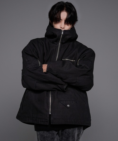 ADRER（アドラー）の「reversible duck parker jacket / リバーシブル