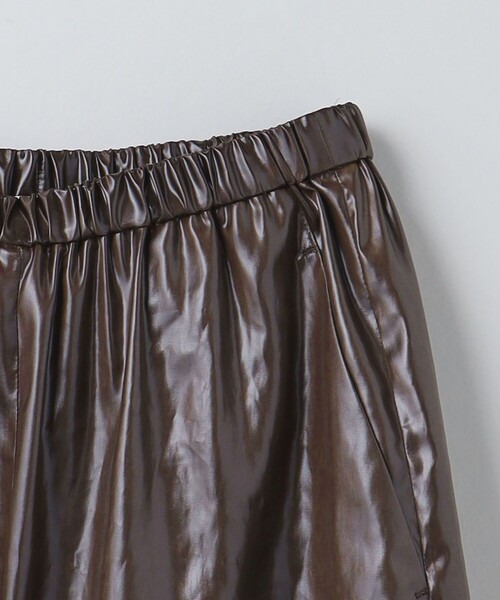 6（ロク）の「＜6(ROKU)＞ポリエステル サテン パンツ（その他パンツ