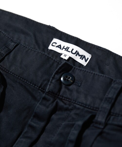 CAHLUMN/カウラム Extra Long Staple Organic Cotton 2 Tuck Chino