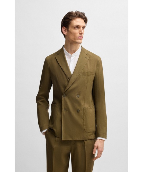 セール】スリムフィットブレザー（テーラードジャケット）｜BOSS（ボス