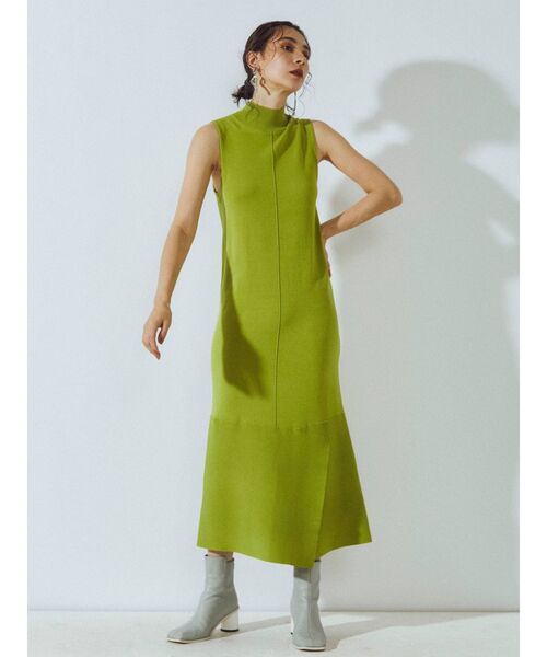 UN3D.（アンスリード）の「2WAYケープボレロニットワンピース