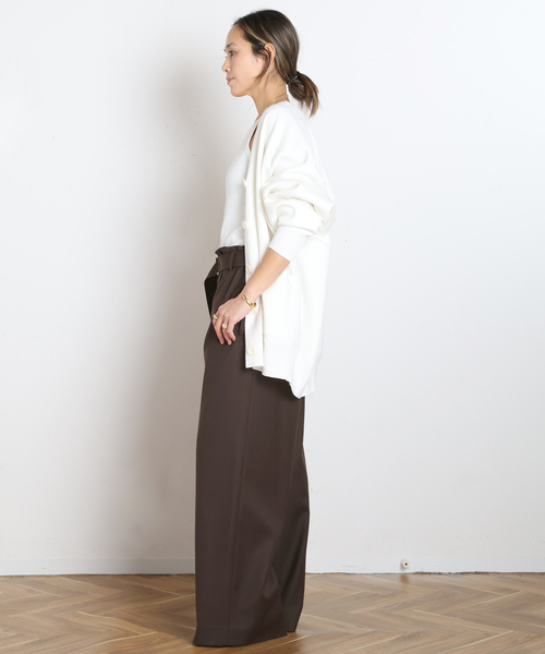 MINITZ/ミニッツ】別注 BELTED EASY PANTS（スラックス）｜AP STUDIO