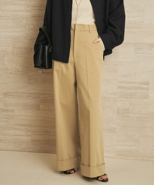 organic cotton chino パンツ（チノパンツ）｜Plage（プラージュ）の