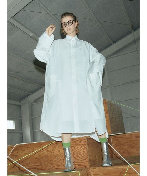 UN3D.（アンスリード）の「2WAY LONG SHIRTS OP / 2WAYロングシャツ