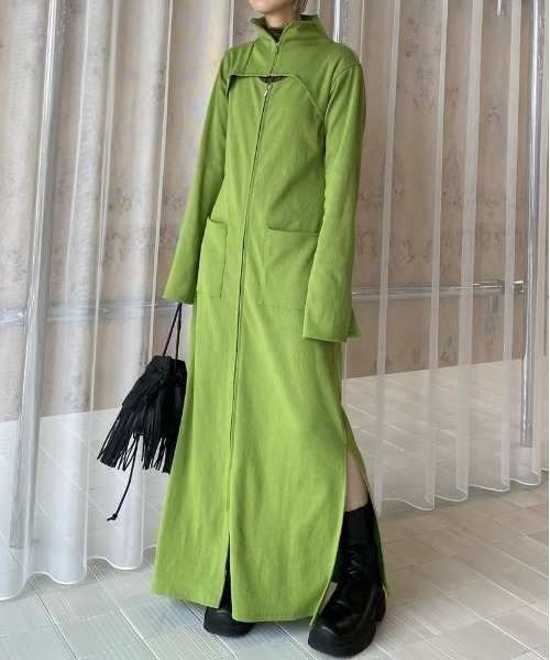 Ameri（アメリ）の「LAYERED LIKE SWEAT DRESS（ワンピース）」 - WEAR