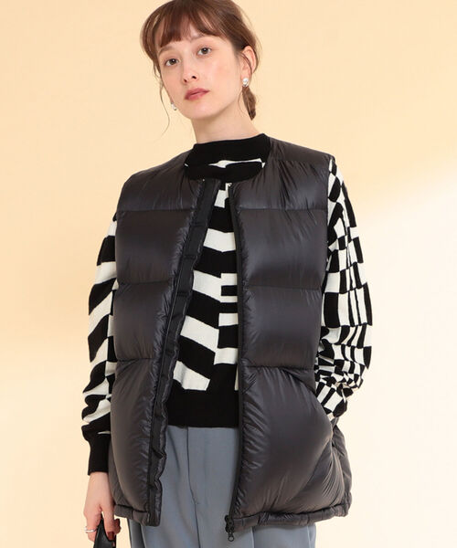 ねぎま】Marmot × Ray BEAMS W's 別注ダウンベスト Ray BEAMS（レイ