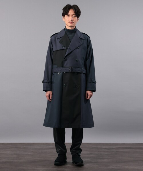 TAKEO KIKUCHI（タケオキクチ）の「◇クラシック 撥水 ダブル トレンチ