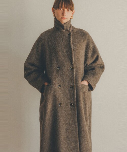 CLANE（クラネ）の「【CLANE(クラネ)】ダブルウールロングコート 11101