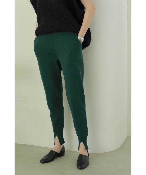 MANOF（マノフ）の「HEM SLIT JERSEY KNIT PANTS（その他パンツ）」 - WEAR
