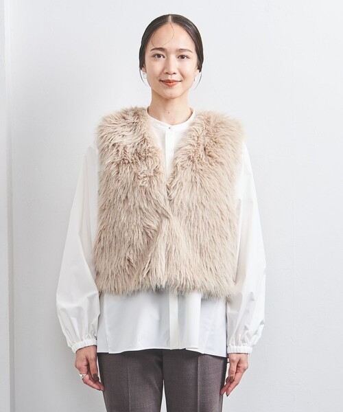 UNITED ARROWS（ユナイテッドアローズ）の「フェイクファー ショート