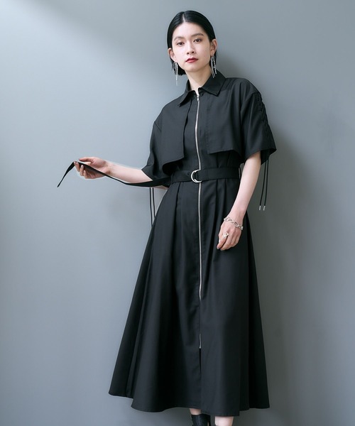 HARE（ハレ）の「レースアップジップワンピース(HARE)（ワンピース