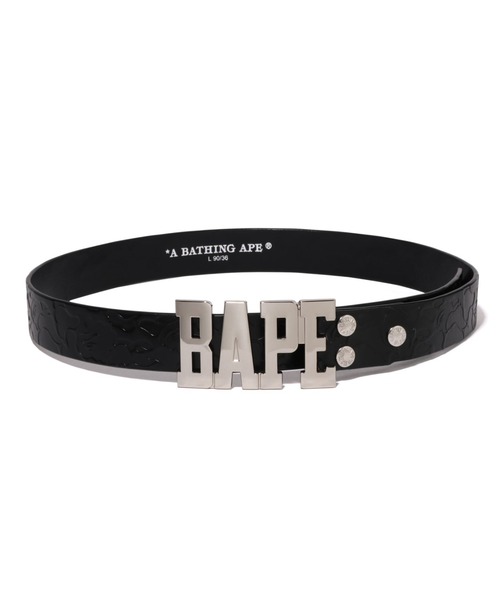 A BATHING APE（アベイシングエイプ）の「SOLID CAMO BAPE LEATHER