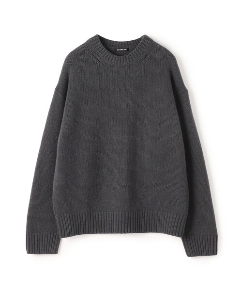 ファインウールクルーネックニット（ニット/セーター）｜GALERIE VIE