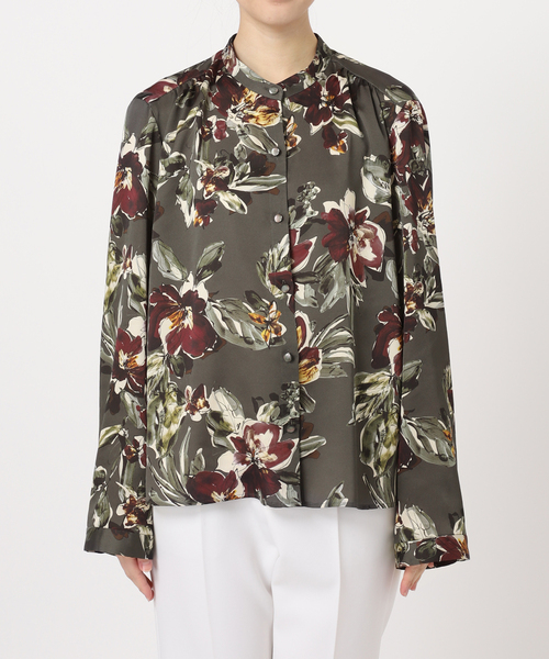 Noble（ノーブル）の「スモーキーフラワープリントシャツ（シャツ
