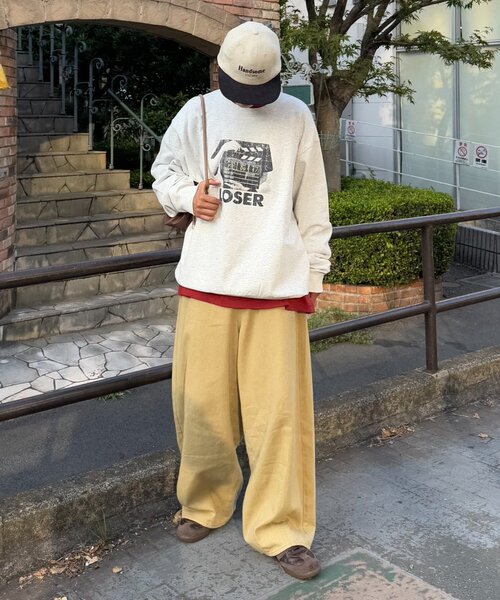 セール】【ユニセックス】SUITCH RECORDビックシルエット加工