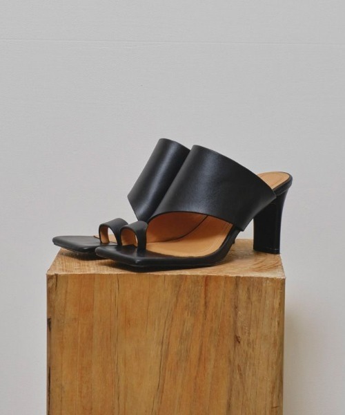 セール】TODAYFUL Square Leather Sandals 12511005（サンダル
