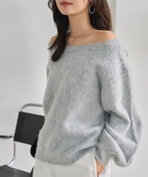 Cygne オフショルダー グレー ニットトップス 2026年最新】シーニュ