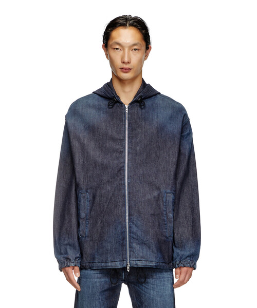 メンズ ジョグジャケット D-WYNNY JOGG（デニムジャケット）｜DIESEL