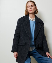 allureville（アルアバイル）の「二重織ダブルブレストコート